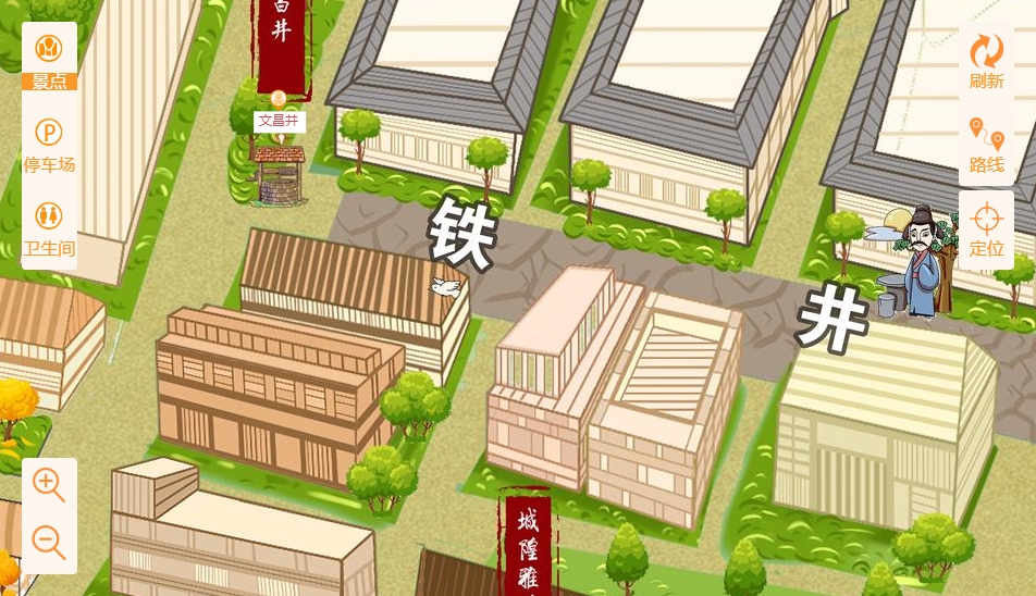 浩口镇智慧景区：手绘地图与语音导览的完美融合